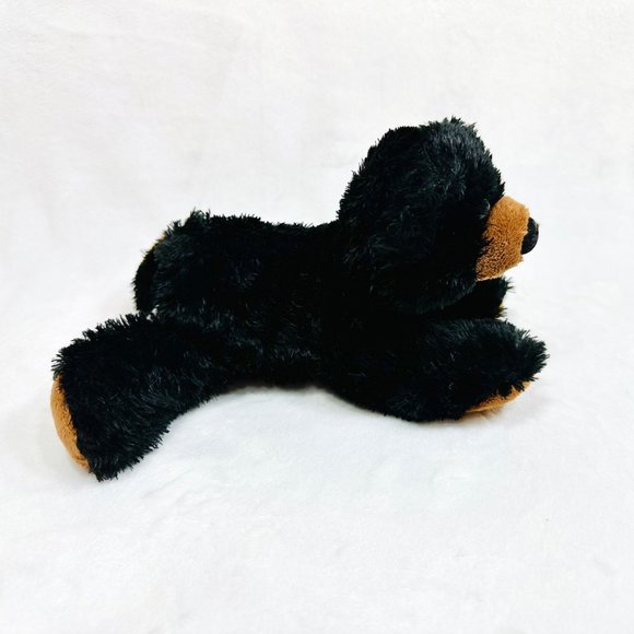 Aurora Black Bear Beanie Type Stuffed Plush Toy by Aurora - Picture 4 of 9